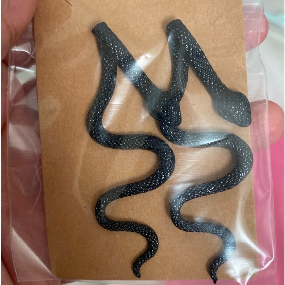 Black Snake earrings